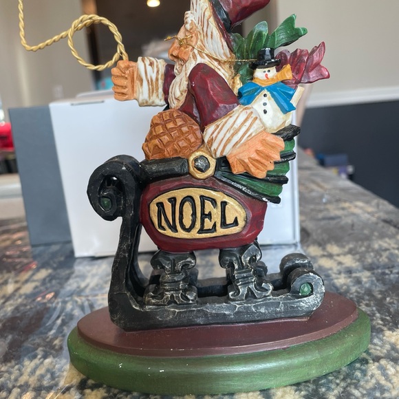 David Frykman Santa Portfolio Exclusive Event Piece 1999 Noel Sleigh - Picture 5 of 12